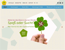 Tablet Screenshot of faules-spiel.de